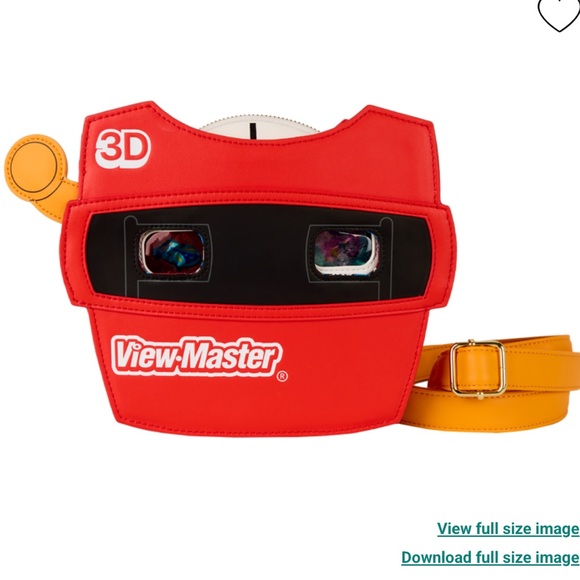 Loungefly Handbags - Loungefly View-Master Figural Crossbody Bag with Coin Bag